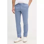 Hackett London slim hlače moške bombažne z elastanom