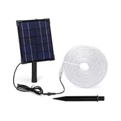 Aigostar - LED RGB prigušiva solarna traka LED/5W/3,2V 5+2m IP65 + daljinski upravljac