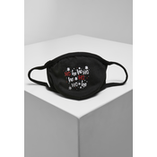Ho Ho Ho Face Mask Black