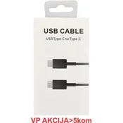 Gembird CCP-AMCM-AMCM-1.0b ** Kabl USB-C, USB3.0, 1m, Crni