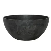 PVC ZUNANJI LONEC ARTSTONE FIONA ČRNA SKLEDA 31X15
