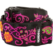 Dunlop JH22 Hendrix Blacklight Monterey Pink Tekstilni kitarski pas (Kot novo)