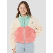 Rip Curl Block Party Polar Kids jopica s kapuco pink