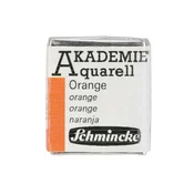 Akvarelne barve Schmincke AKADEMIE 1/2 posodice - 330 oranžna
