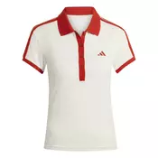 Ženska majica adidas  Tennis Classics Polo Shirt Chalk White L