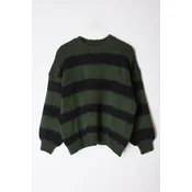 Trendyol Green Extra Wide Knit Sweater