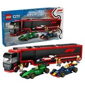 LEGO® City tovornjak F1® z dirkalnikoma RB20 in AMR24 F1® (60445)