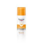 EUCERIN Sun Anti-age tonirana krema SPF50+ Tamna, 50ml