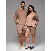 Ombre UNISEX sweatshirt + shorts set for couples