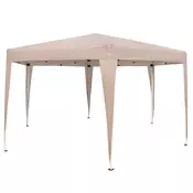 Northix Šesterokotni pop-up šotor z baldahinom, 400x348 cm, s torbo za prenašanje