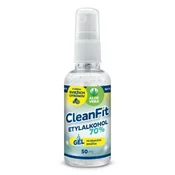 CleanFit 70% citrusni razkuževalni gel za roke s pršilom 50 ml