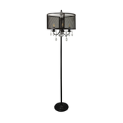 Podna lampa BRESSO 3xE14/12W/230V