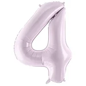 Folija balon številka 4 ŠTIRI vijoličen 72 cm