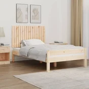 vidaXL vidaXL Stensko posteljno vzglavje 108x3x60 cm trdna borovina, (20954430)