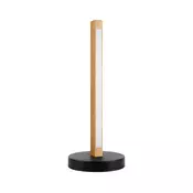 LED namizna svetilka VERDE LED/10W/230V 3000K hrast/črna