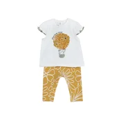 Chicco Komplet rumena/kaki/bela