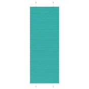 Plisirana zavjesa petrolej zelena 70x200 cm Širina tkanine 69,4 cm Poliester