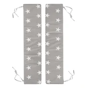 Sivo-bež prevleke za otroško vrtno garnituro v kompletu 2 ks 18x90 cm Little Stars – Roba