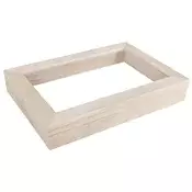 Rayher. Lesen okvir s pleksi steklom, 30x21x5cm
