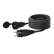 220-301 Podaljševalni kabel z vtičem in natičnim priključkom šuko 16 A 250 V ~ 3500 W IP44 3858890448016