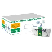 Paberblu složivi papirni ubrus V250 reciklirani 2sl (20 pak)