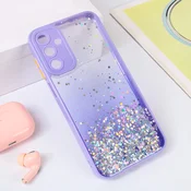 Maska za mobilni telefon Samsung A156 Galaxy A15 5G FRAME GLITTER, Ljubicasta