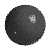 Monkey Gym Napihljiva Gimnastična za Vadbo Žoga 65 Cm - Črna Z Obrobo, (5000093327)
