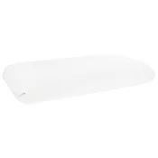 Vidaxl Vzglavnik za spanje Bela 74 x 39 x 13 cm Gel spominska pena