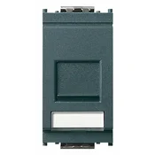 VIMAR IDEA OTVOR KOM.PRIK RJ45 LAN ANTRACIT VI16358.C