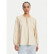 TWINSET Bluza 251LM2QFF Bež Regular Fit