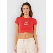 Rip Curl Pacific Coast Baby ženska majica deep red