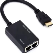 Gembird DEX-HDMI-01HDMI extender, 30m, Pasivni