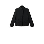 MANGO Blazer LEA črna