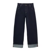 Pull&Bear Kavbojke PACIFIC temno modra
