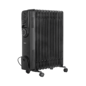 VonHaus Oljni radiator 11 reber 2500W črn 2500645