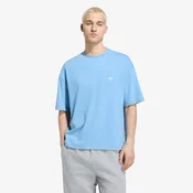 Majice adidas Trefoil Essentials Melange Loose Cropped TEE Light Blue Mel XXL