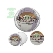 Disney Star Wars Baby Yoda Okrogla blazina, okrasna blazina 40x40 cm, Oeko-Tex