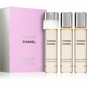 Chanel Chance toaletna voda za ženske 3 x 20 ml polnilo