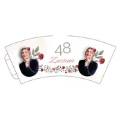 Personal Personalizirani papirnati kozarčki 6 kos - Vintage praznovanje