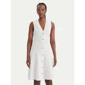 Guess Pletena obleka W6GK53 Z0658 Bela Regular Fit