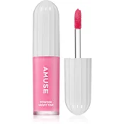 AMUSE Powder Velvet Tint dolgoobstojna tekoča šminka z mat učinkom odtenek 07 Salty Grape 3.3 g