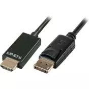 Lindy DisplayPort/HDMI 2m Crno