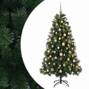 Vidaxl Umetno božično drevesce z novoletno bunkico 240 cm 300 LED