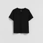 Reserved - Bluza s dekorativnim okovratnikom