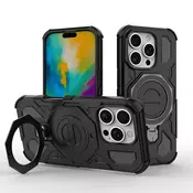 Hibridni ovitek Carbon Shield Pro za Xiaomi Redmi Note 15 Pro Plus/Poco M8 Pro - black