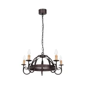 Luster na lancu REN 5xE14/15W/230V