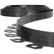 shumee Fleksibilen robnik za trato 4 cm x 10 m črne barve Plantina