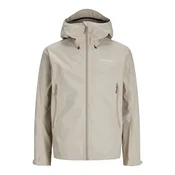 JACK & JONES Prehodna jakna Trail greige / bela