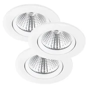 FREMONT KOMPLET S 3 VGRADNIMI ŽARNICAMI IP23 2700K BELA LED IP23 47580101