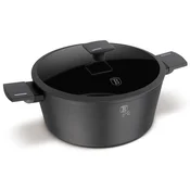 Kozica s pokrovko s cedilom in titanovo površino Anthracite 28cm 55695
